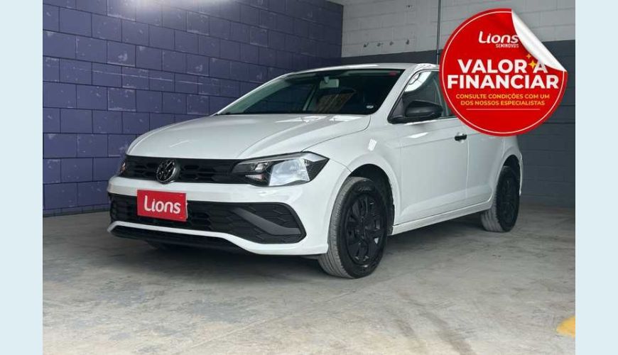 VOLKSWAGEN POLO TRACK 1.0 FLEX 12V 5P - BRANCO - 2025 Foto 1 (Grande)