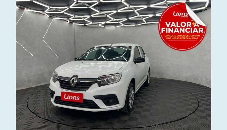 RENAULT LOGAN ZEN 1.0 - BRANCO - 2024 Foto 1 (Grande)