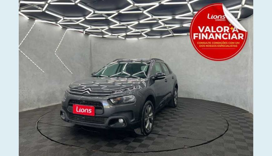CITROËN C4 CACTUS 1.6 FEEL AUT. FLEX - CINZA - 2022 Foto 1 (Grande)
