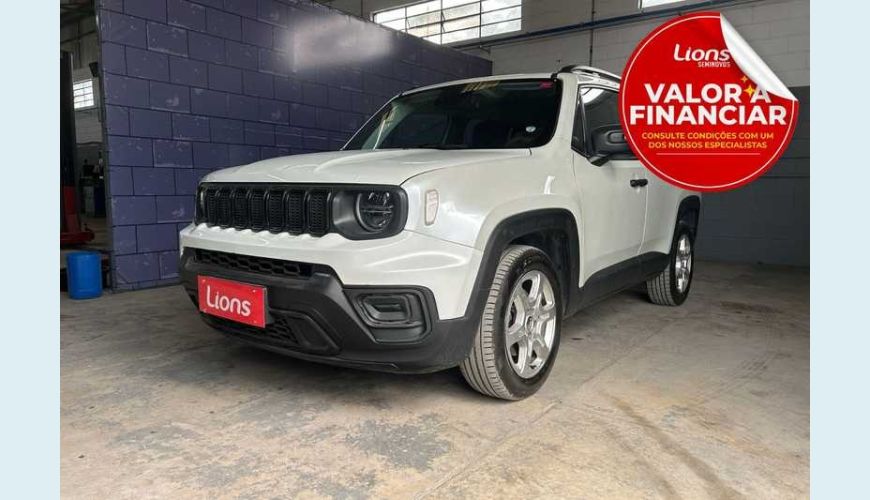JEEP RENEGADE SPORT T270 1.3 TURBO 4X2 - BRANCO - 2024 Foto 1 (Grande)