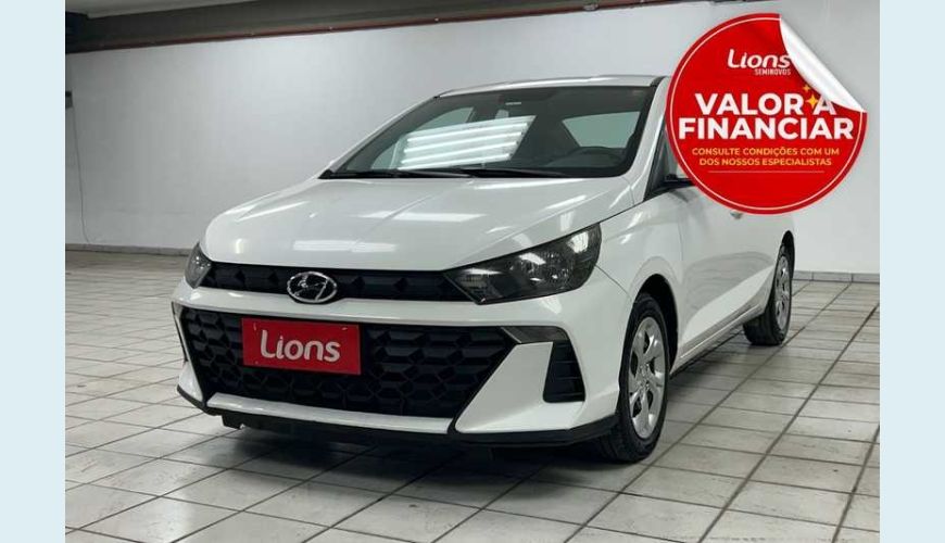 HYUNDAI HB 20S COMFORT PLUS 1.0 - BRANCO - 2025 Foto 1 (Grande)