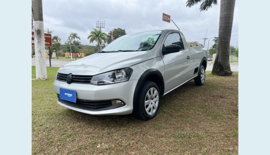 VOLKSWAGEN SAVEIRO FLEX MANUAL 2P - PRATA - 2015 Foto 1 (Grande)