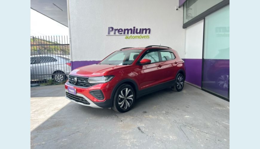 VOLKSWAGEN T-CROSS - VERMELHO - 2025 Foto 1 (Grande)