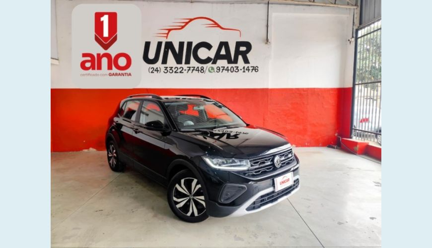 VOLKSWAGEN T-CROSS - PRETO - 2025 Foto 1 (Grande)