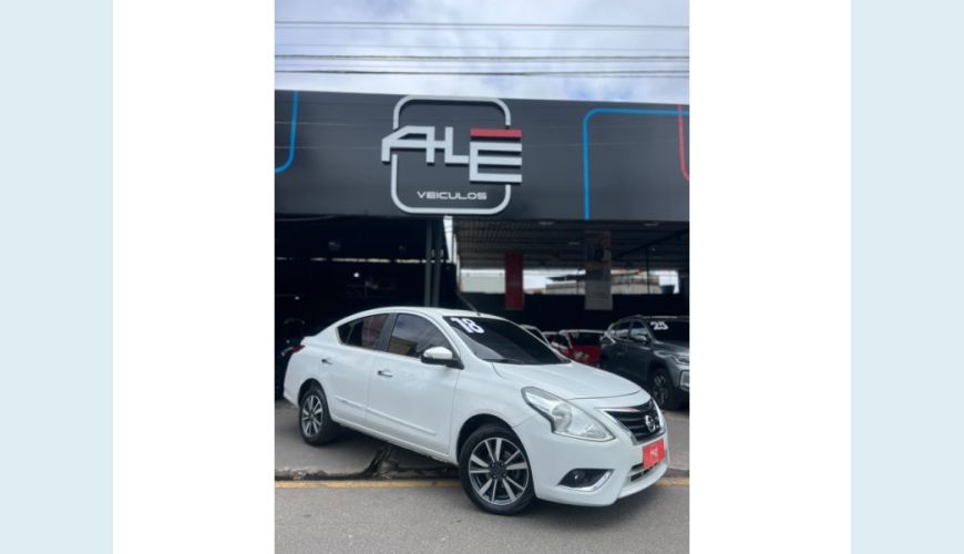 NISSAN VERSA - BRANCO - 2018 Foto 1 (Grande)
