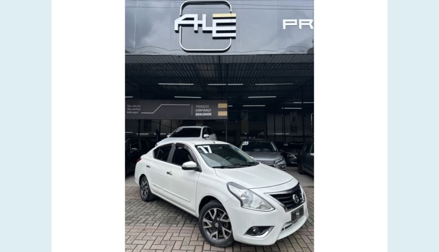 NISSAN VERSA - BRANCO - 2017 Foto 1 (Grande)