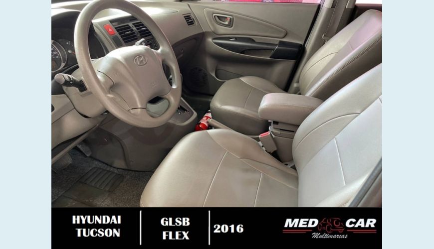 HYUNDAI TUCSON 2.0 MPFI GLS 16V 143CV 2WD FLEX 4P AUT. - CINZA - 2016 Foto 10 (Grande)