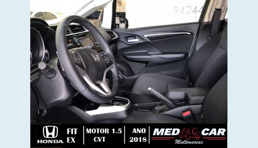 HONDA FIT 1.5 EX 16V FLEX 4P AUT. - CINZA - 2018 Foto 10 (Grande)