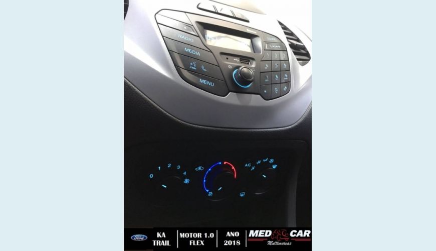 FORD KA 1.0 TI-VCT FLEX SE TRAIL MANUAL - BRANCO - 2018 Foto 10 (Grande)