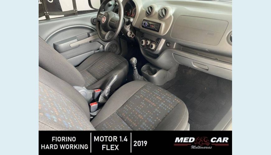FIAT FIORINO 1.4 MPI FURGÃO HARD WORKING 8V FLEX 2P MANUAL - BRANCO - 2019 Foto 10 (Grande)