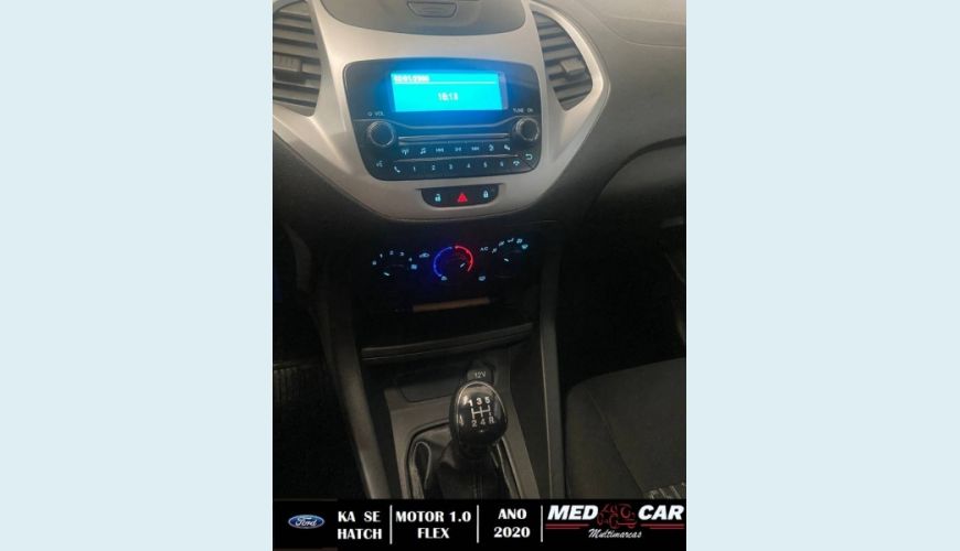 FORD KA 1.0 TI-VCT FLEX SE MANUAL - PRATA - 2020 Foto 10 (Grande)