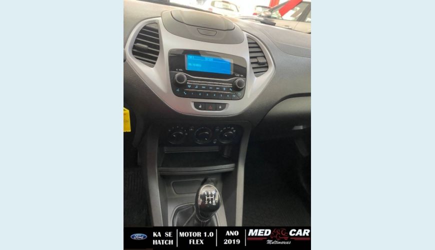 FORD KA 1.0 TI-VCT FLEX SE MANUAL - PRATA - 2019 Foto 10 (Grande)