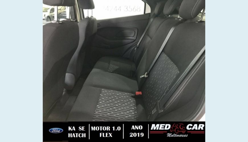 FORD KA 1.0 TI-VCT FLEX SE MANUAL - BRANCO - 2019 Foto 10 (Grande)