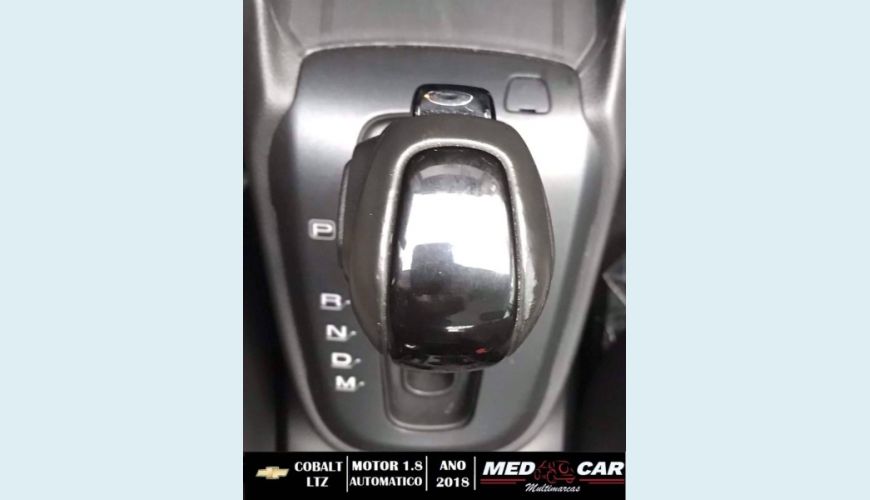 CHEVROLET COBALT 1.8 MPFI LTZ 8V FLEX 4P AUT. - PRETO - 2018 Foto 10 (Grande)