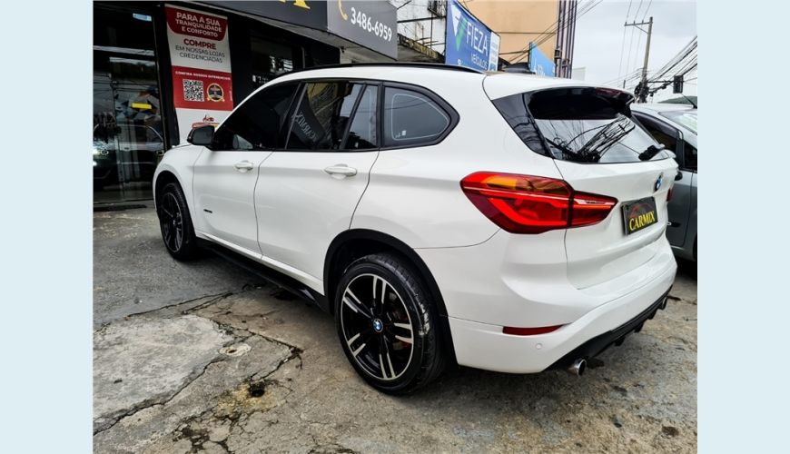 BMW X1 2.0 16V TURBO ACTIVEFLEX XDRIVE25I SPORT 4P AUT. - BRANCO - 2017 Foto 10 (Grande)