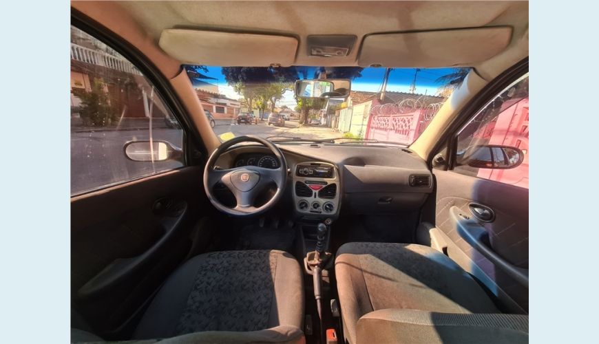 FIAT PALIO 1.0 MPI FIRE 8V FLEX 4P MANUAL - CINZA - 2008 Foto 10 (Grande)