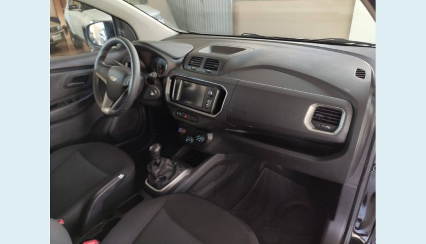 CHEVROLET SPIN 1.8 LT 8V FLEX 4P MANUAL - PRETO - 2020 Foto 10 (Grande)