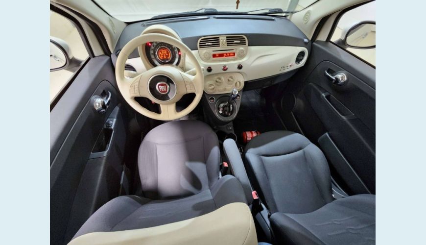 FIAT 500 1.4 CABRIO 8V FLEX 2P AUT. - BRANCO - 2015 Foto 10 (Grande)