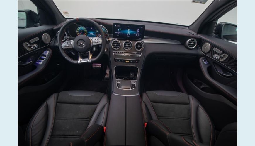 MERCEDES-BENZ GLC 43 AMG 3.0 V6 COUPÉ 4MATIC 9G-TRONIC - PRATA - 2021 Foto 10 (Grande)