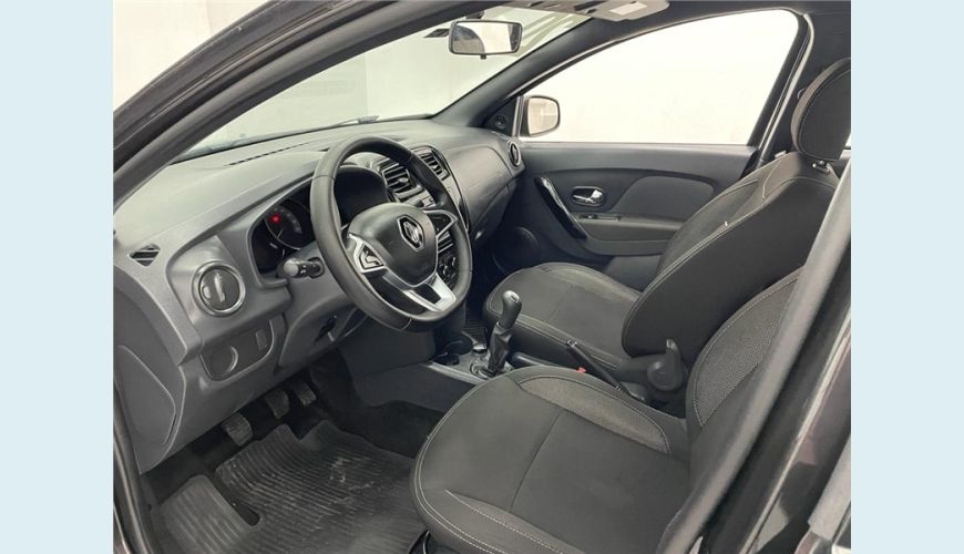 RENAULT LOGAN 1.0 12V SCE FLEX ZEN MANUAL - PRETO - 2020 Foto 10 (Grande)