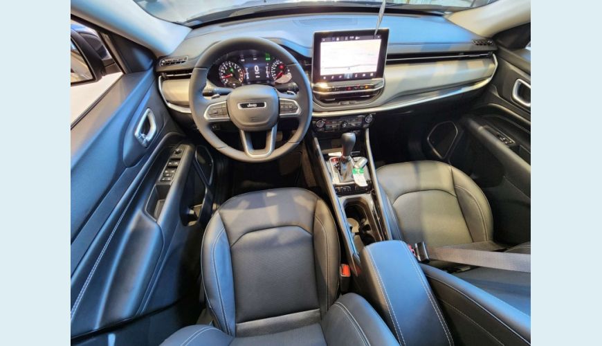 JEEP COMPASS 1.3 T270 TURBO FLEX LONGITUDE AT6 - PRATA - 2023 Foto 10 (Grande)