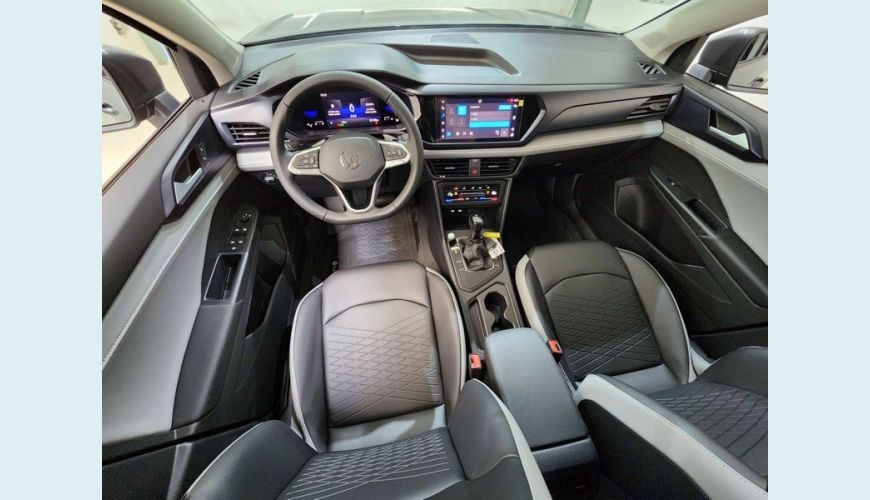 VOLKSWAGEN TAOS 1.4 250 TSI TOTAL FLEX COMFORTLINE AUT. - CINZA - 2023 Foto 10 (Grande)