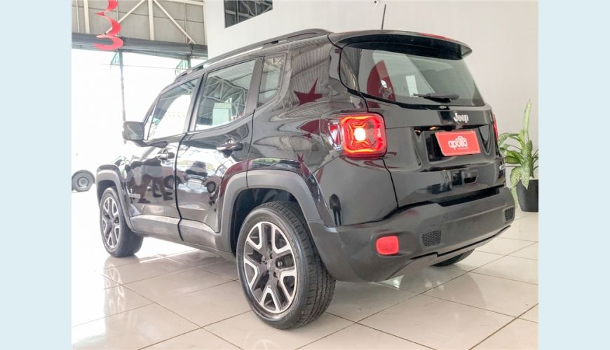 JEEP RENEGADE 1.8 16V FLEX LONGITUDE 4P AUT. - PRETO - 2021 Foto 10 (Grande)