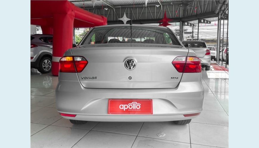 VOLKSWAGEN VOYAGE 1.6 16V MSI TOTALFLEX 4P AUT. - PRATA - 2021 Foto 10 (Grande)