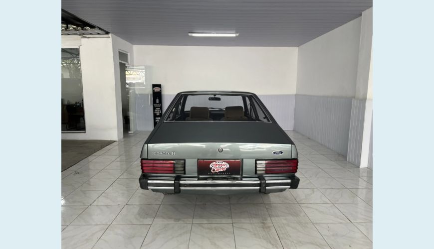 FORD CORCEL II 1.6 LUXO 8V ALCOOL 2P MANUAL - VERDE - 1984 Foto 10 (Grande)
