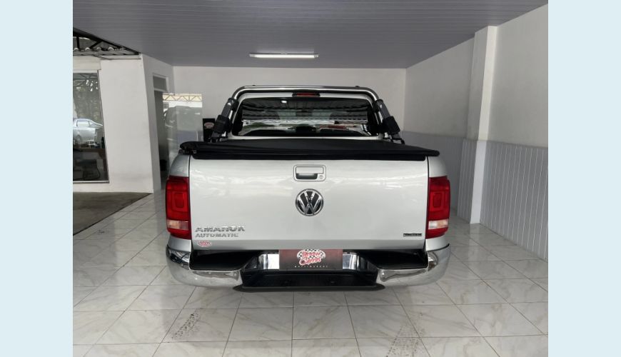 VOLKSWAGEN AMAROK 2.0 HIGHLINE 4X4 CD 16V TURBO INTERCOOLER DIESEL 4P AUT. - PRATA - 2016 Foto 10 (Grande)