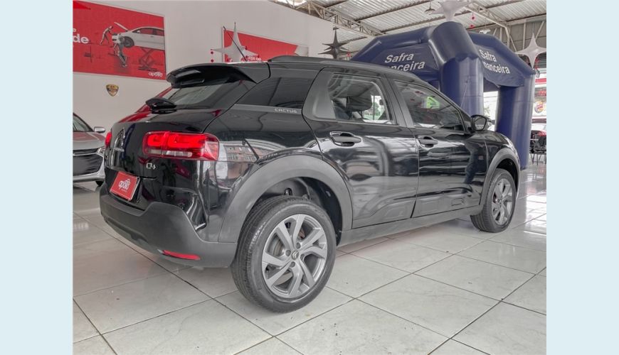 CITROËN C4 CACTUS 1.6 VTI 120 FLEX FEEL EAT6 - PRETO - 2022 Foto 10 (Grande)