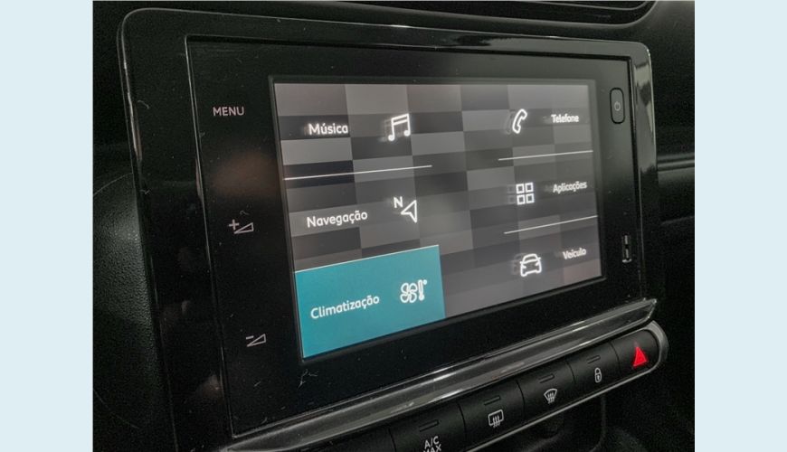 CITROËN C4 CACTUS 1.6 VTI 120 FLEX FEEL EAT6 - PRETO - 2020 Foto 10 (Grande)