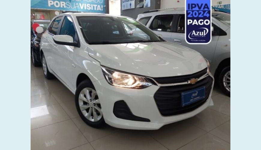 CHEVROLET ONIX 1.0 TURBO FLEX LT AUT. - BRANCO - 2021 Foto 10 (Grande)