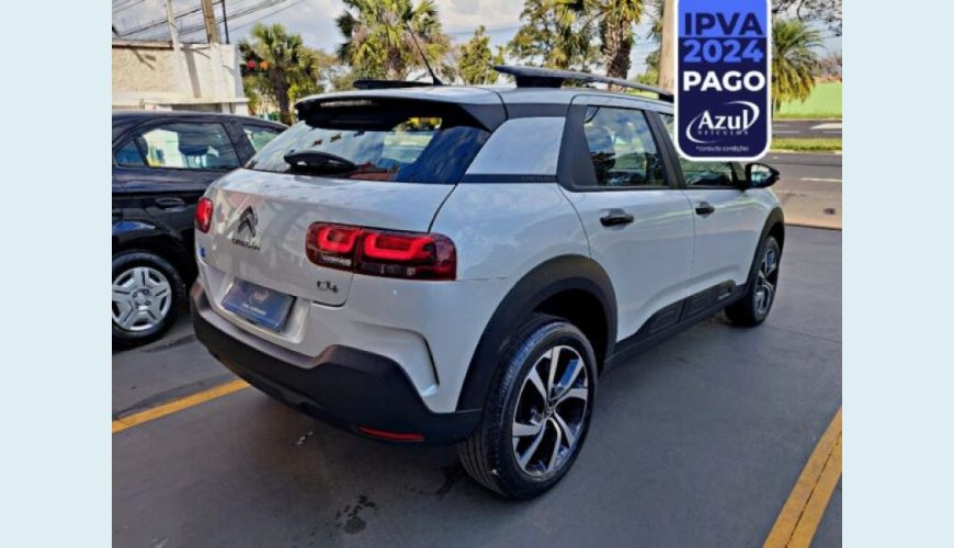 CITROËN C4 CACTUS 1.6 VTI 120 FLEX FEEL PACK EAT6 - BRANCO - 2022 Foto 10 (Grande)