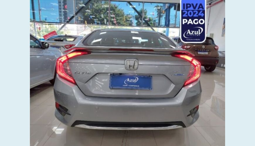 HONDA CIVIC 1.5 16V TURBO TOURING 4P CVT - PRATA - 2021 Foto 10 (Grande)
