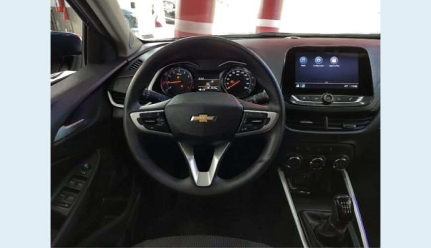 CHEVROLET ONIX 1.0 MPFI LT 8V FLEX 4P MANUAL - BRANCO - 2019 Foto 10 (Grande)