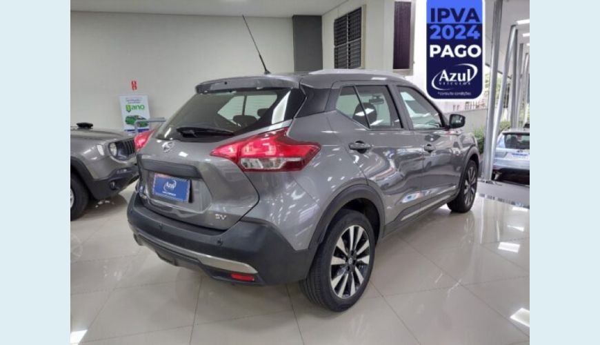 NISSAN KICKS 1.6 16V FLEXSTART SV 4P XTRONIC - CINZA - 2020 Foto 10 (Grande)