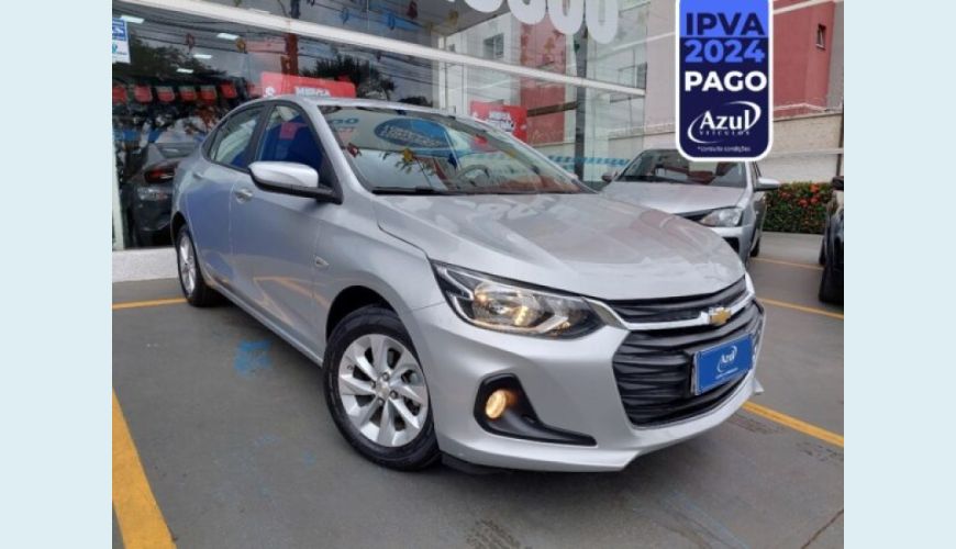 CHEVROLET ONIX 1.0 TURBO FLEX PLUS LTZ AUT. - PRATA - 2020 Foto 10 (Grande)