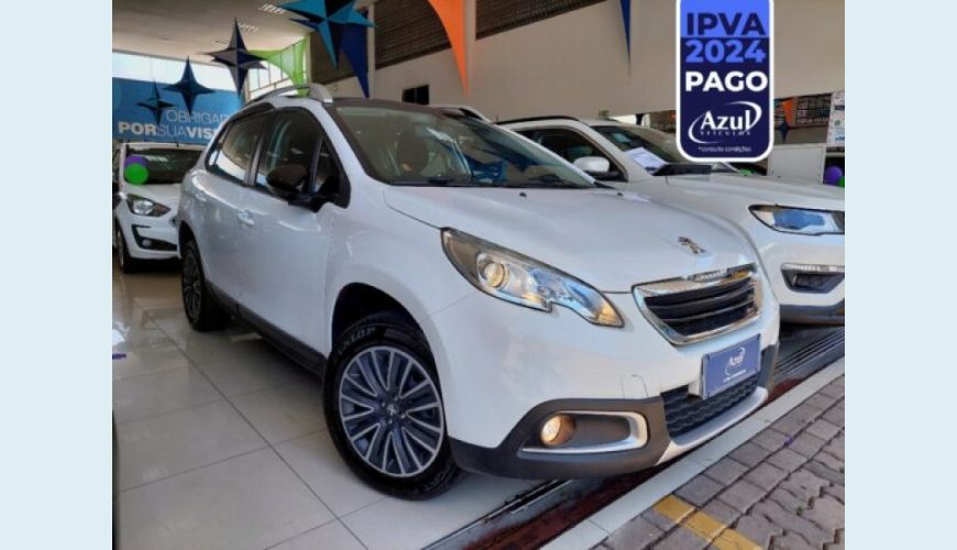 PEUGEOT 2008 1.6 16V FLEX ALLURE 4P AUT. - BRANCO - 2019 Foto 10 (Grande)
