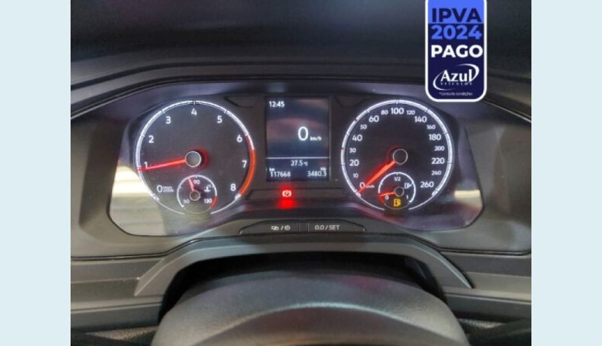 VOLKSWAGEN POLO 1.0 MPI TOTAL FLEX MANUAL - PRATA - 2020 Foto 10 (Grande)