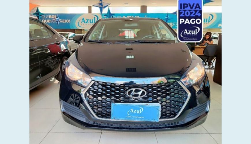 HYUNDAI HB 20 1.0 COMFORT PLUS 12V FLEX 4P MANUAL - PRETO - 2019 Foto 10 (Grande)