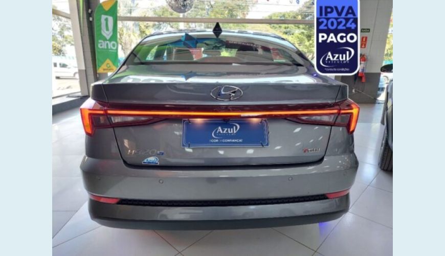 HYUNDAI HB 20S 1.0 TGDI FLEX PLATINUM PLUS AUT. - CINZA - 2023 Foto 10 (Grande)