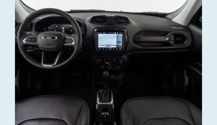 JEEP RENEGADE 1.3 T270 TURBO FLEX LONGITUDE AT6 - PRATA - 2022 Foto 10 (Grande)