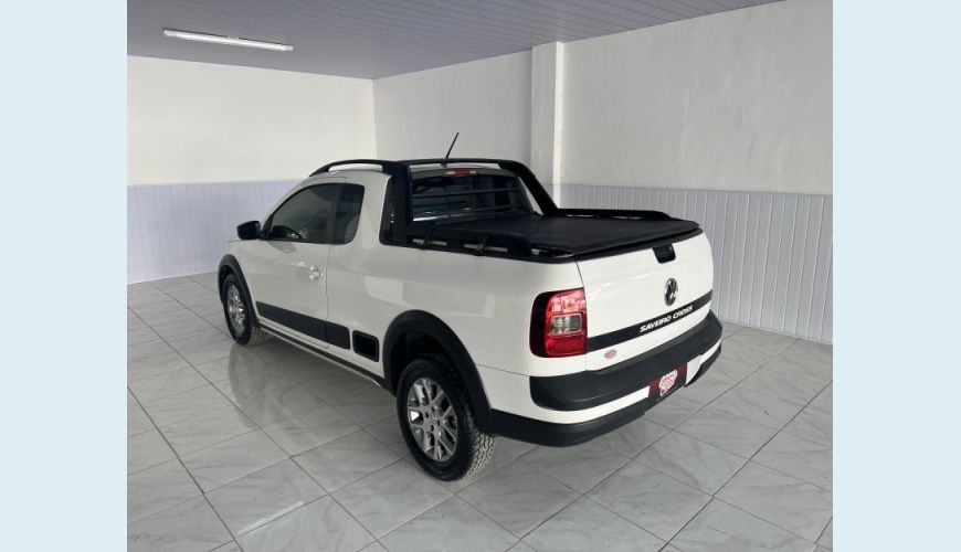 VOLKSWAGEN SAVEIRO 1.6 CROSS CE 16V FLEX 2P MANUAL - BRANCO - 2016 Foto 10 (Grande)