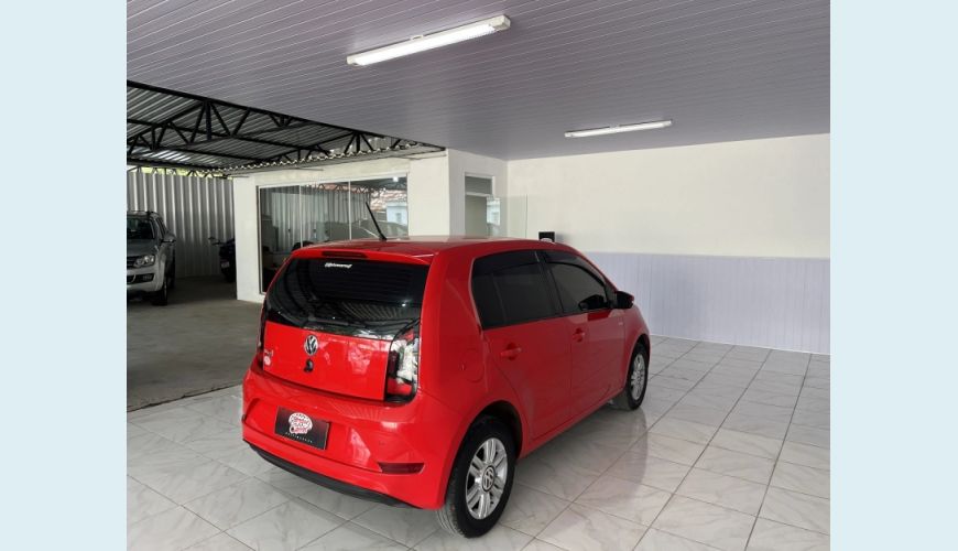 VOLKSWAGEN UP 1.0 MPI MOVE UP 12V FLEX 4P MANUAL - VERMELHO - 2019 Foto 10 (Grande)