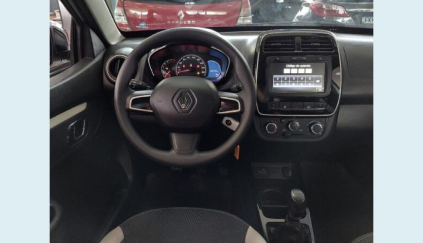 RENAULT KWID 1.0 12V SCE FLEX INTENSE MANUAL - BRANCO - 2022 Foto 10 (Grande)