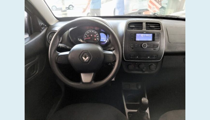RENAULT KWID 1.0 12V SCE FLEX INTENSE MANUAL - BRANCO - 2018 Foto 10 (Grande)