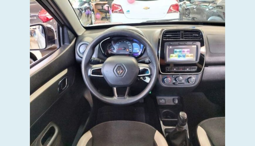 RENAULT KWID 1.0 12V SCE FLEX INTENSE MANUAL - BRANCO - 2020 Foto 10 (Grande)