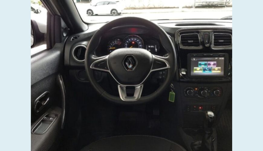 RENAULT LOGAN 1.6 16V SCE FLEX ZEN X-TRONIC - BRANCO - 2020 Foto 10 (Grande)