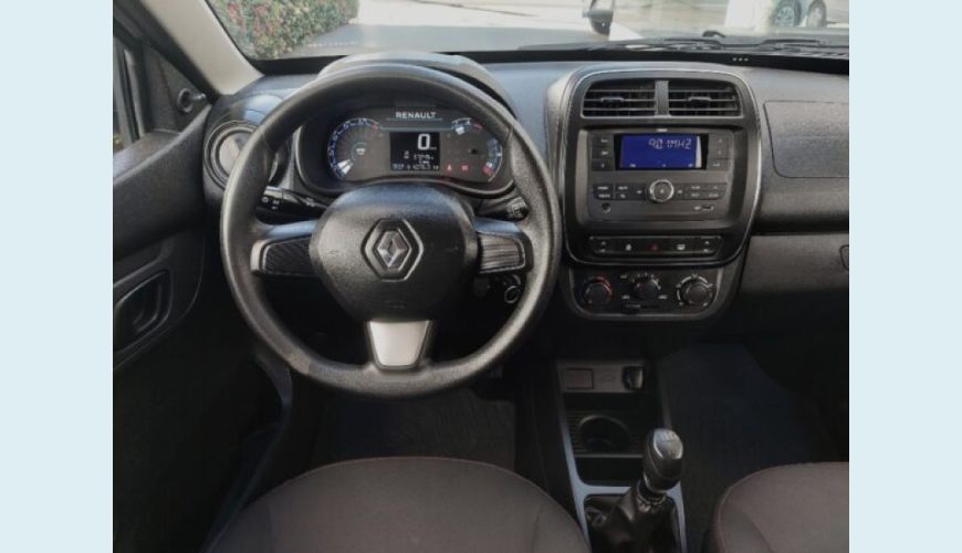 RENAULT KWID 1.0 12V SCE FLEX ZEN MANUAL - PRATA - 2023 Foto 10 (Grande)